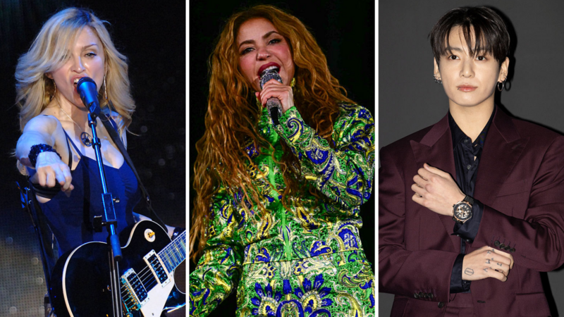 Dünya Kupası devre arası şovunda dev isimler: Madonna, Shakira, BTS