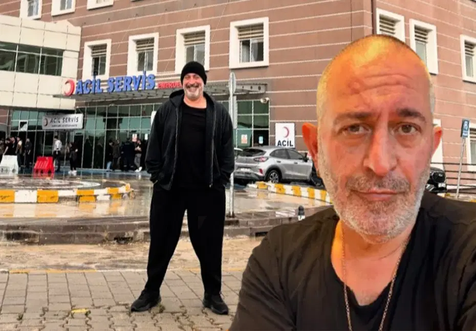 ÇOMÜ'de kontrol randevusu. Cem Yılmaz kalp krizi sonrası anjiyo olduğu hastanede
