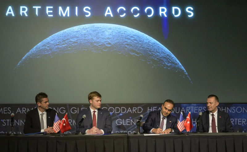 Türkiye Artemis Anlaşmaları'na katıldı, ABD tebrik etti