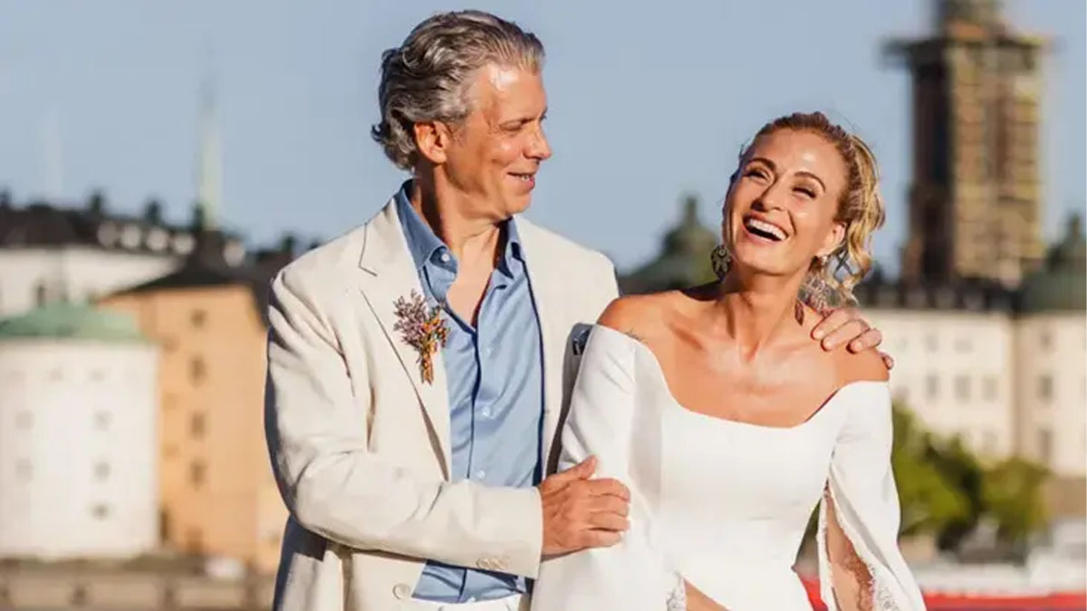 Stockholm’de sürpriz nikah: Ceyda Düvenci ile Güçlü Mete dünya evine girdi!