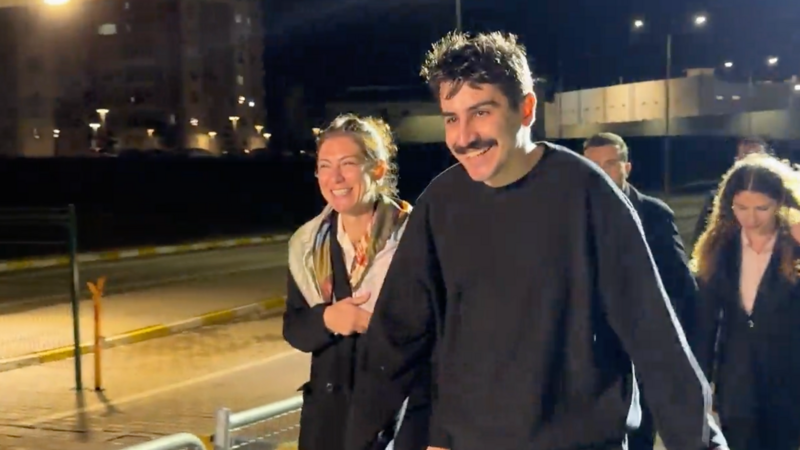 Komedyen Deniz Göktaş tahliye edildi